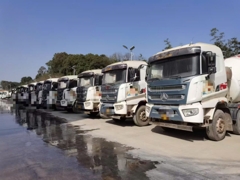 XE TRỘN BÊ TÔNG SANY - ĐỜI 2021 - NHẬP KHẨU TRUNG QUỐC