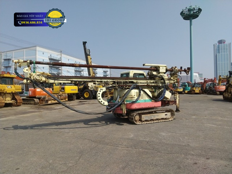 Máy đóng cọc thủy lực Nippon Sharyo DHJ08-3-K9090 - Đời 2008 - Nhật Bản