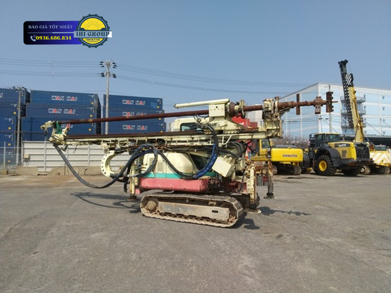 Máy đóng cọc thủy lực Nippon Sharyo DHJ08-3-K9090 - Đời 2008 - Nhật Bản