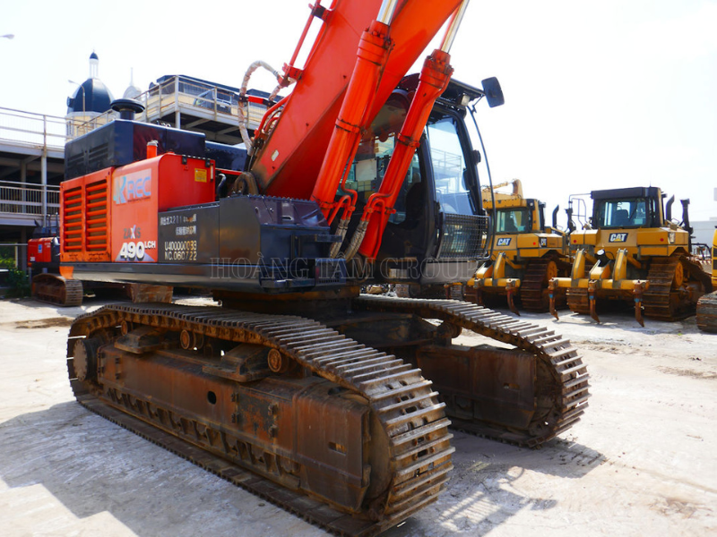 Máy Xúc Đào Bánh Xích Hitachi ZX490LCH-6 - Đời 2018 - Nhập khẩu Nhật Bản