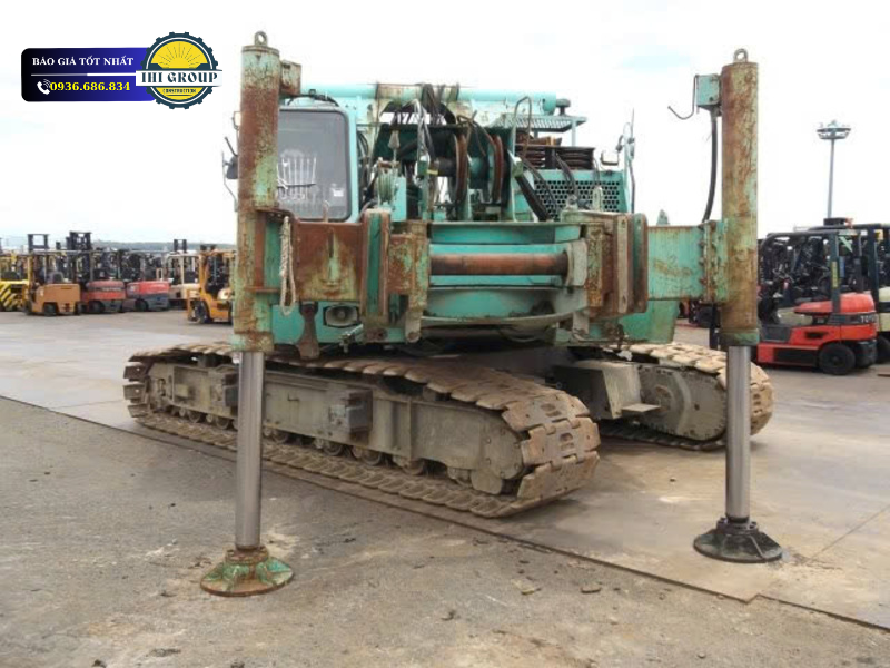 Máy đóng cọc NISSHA DHP-80 - Đời 1997 - Nhật Bản