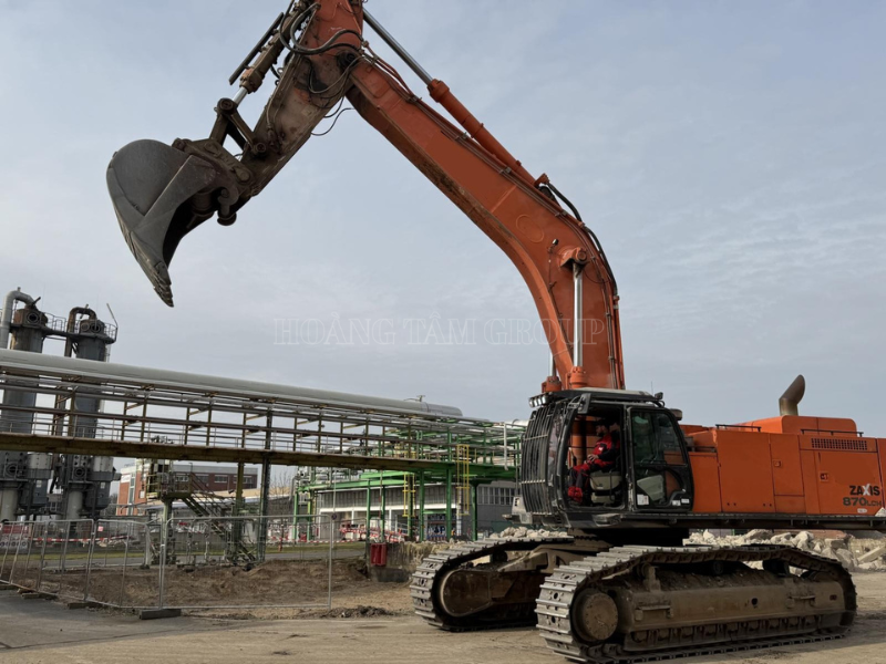 Máy Xúc Đào Bánh Xích Hitachi ZX870 LCH-5B – Đời 2014 - Nhập Khẩu Chính Gốc Từ Đức
