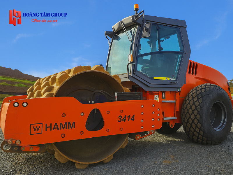 XE LU HAMM 3414E HTP PADFOOT - NHẬP KHẨU THEO YÊU CẦU - ĐỜI 2012