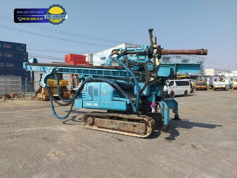 Máy đóng cọc Nippon Sharyo DHJ08B - Đời 2002 - Nhật Bản