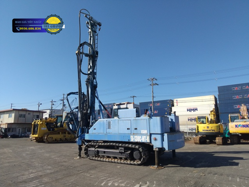 MÁY khoan cọc nhồi NIPPON SHARYO  GI130C-1-109 - Đời 2011 - Nhật Bản