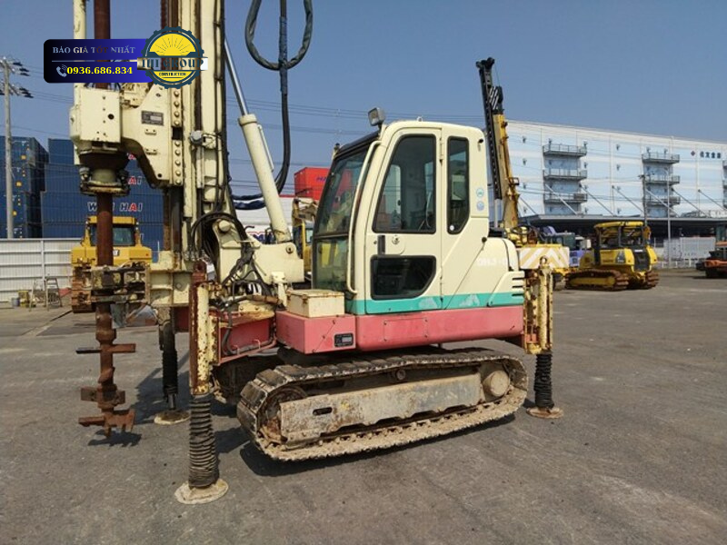 Máy đóng cọc thủy lực Nippon Sharyo DHJ08-3-K9090 - Đời 2008 - Nhật Bản