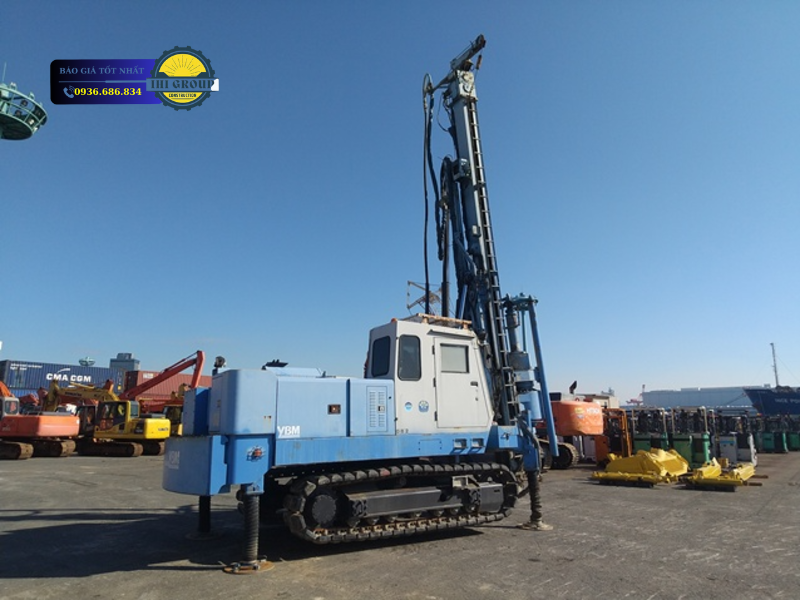 MÁY khoan cọc nhồi NIPPON SHARYO  GI130C-1-109 - Đời 2011 - Nhật Bản