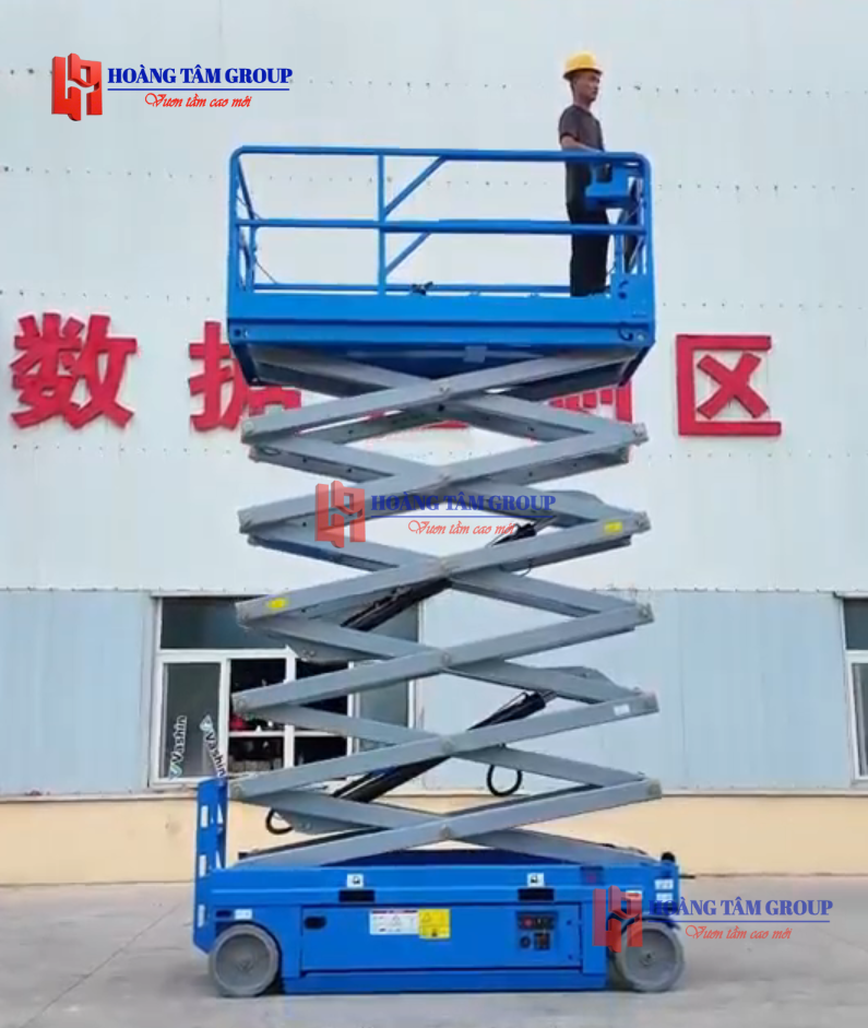 Xe Nâng Người Cắt Kéo VASHIN HXPT-1413 - Chiều Cao 16m - Mới 100%