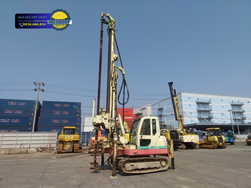 Máy đóng cọc thủy lực Nippon Sharyo DHJ08-3-K9090 - Đời 2008 - Nhật Bản