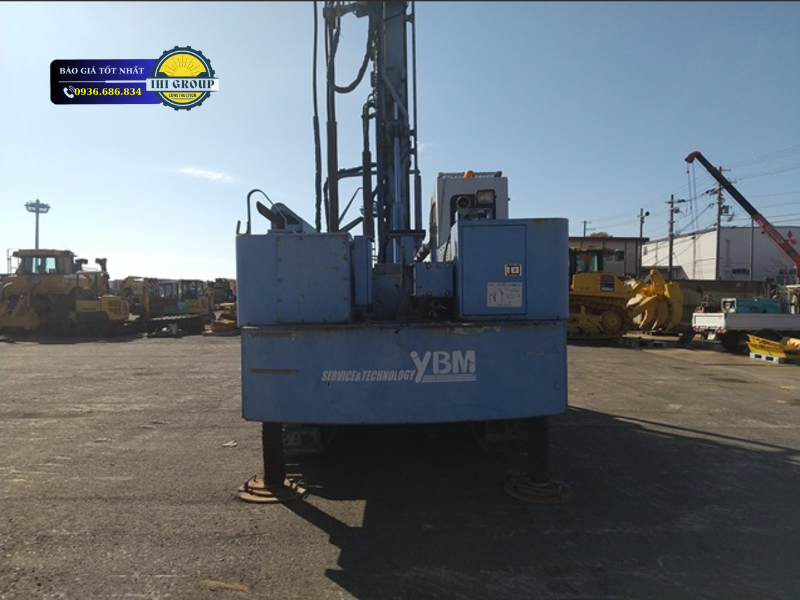 MÁY khoan cọc nhồi NIPPON SHARYO  GI130C-1-109 - Đời 2011 - Nhật Bản