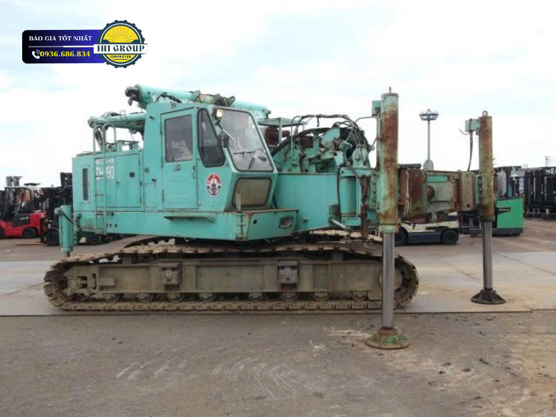 Máy đóng cọc NISSHA DHP-80 - Đời 1997 - Nhật Bản