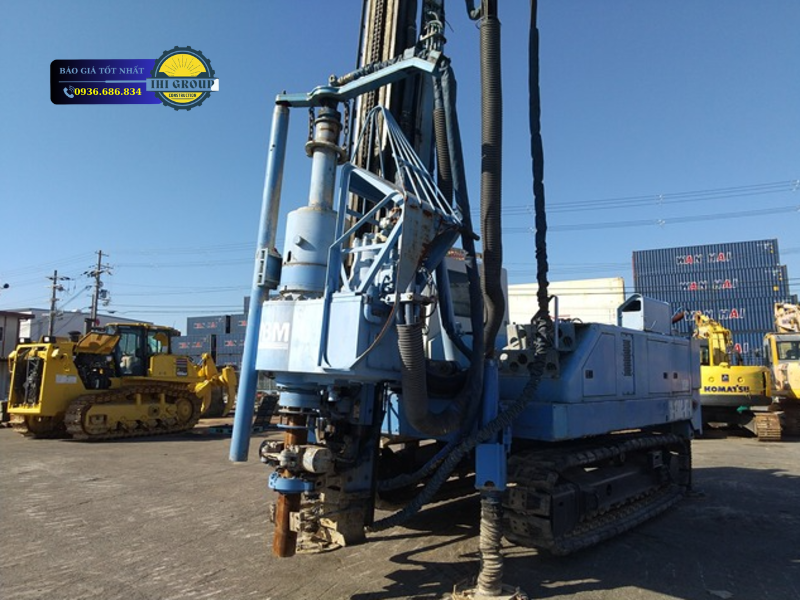 MÁY khoan cọc nhồi NIPPON SHARYO  GI130C-1-109 - Đời 2011 - Nhật Bản