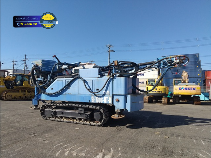 MÁY khoan cọc nhồi NIPPON SHARYO  GI130C-1-109 - Đời 2011 - Nhật Bản
