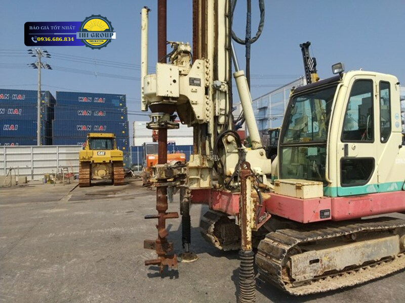 Máy đóng cọc thủy lực Nippon Sharyo DHJ08-3-K9090 - Đời 2008 - Nhật Bản