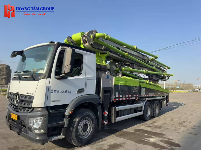 XE BƠM BÊ TÔNG 50 MÉT - Đời 2021 - Trung Quốc