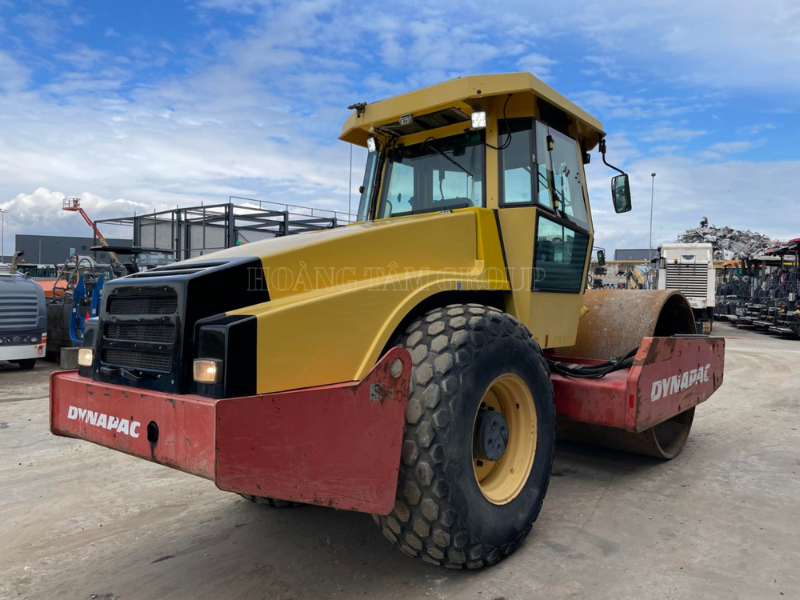 XE LU RUNG 1 BÁNH THÉP DYNAPAC CA512D - NĂM 2007 - NHẬP KHẨU THỤY ĐIỂN