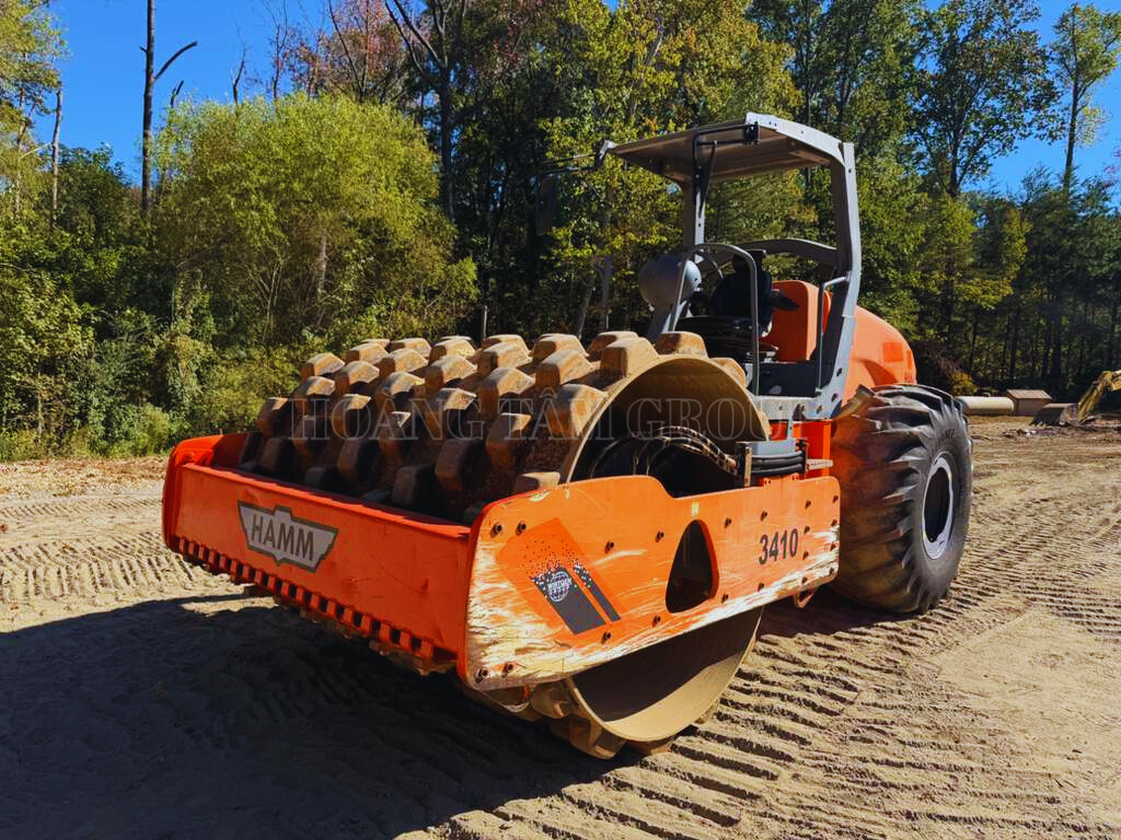 XE LU RUNG 1 BÁNH THÉP HAMM 3410P - ĐỜI 2013 - NHẬP KHẨU CHÂU Á