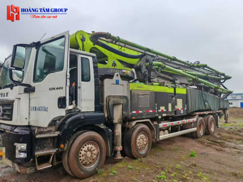 XE BƠM BÊ TÔNG ZOOMLION 63 MÉT - 2021 - HÀNG NGUYÊN BẢN