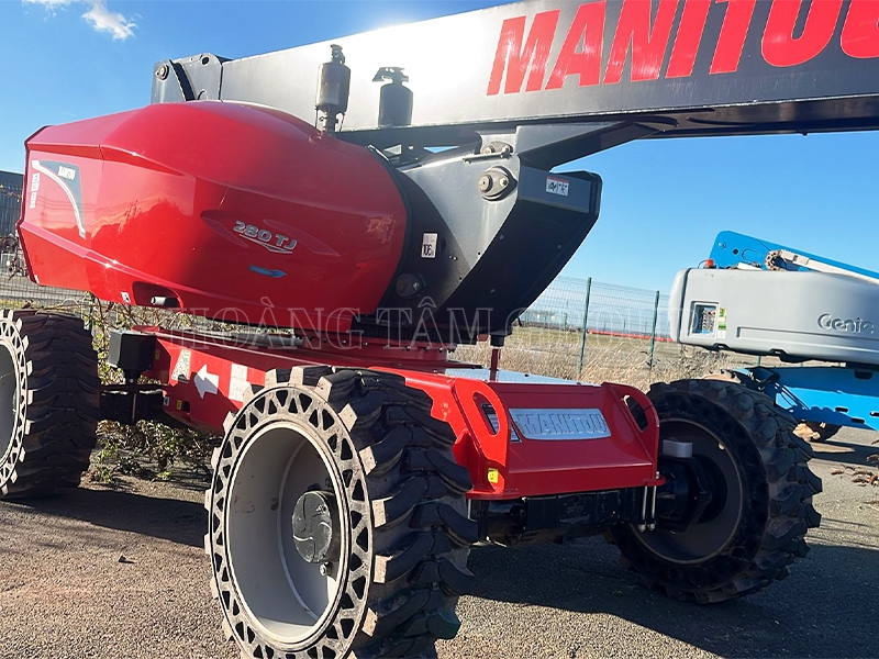 Xe Nâng Người Boom Lift MANITOU 280 TJ – Chiều Cao Làm Việc 28m - Đời 2023