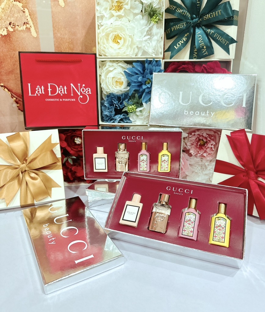 Discovery Kit Gucci Perfume Set Mini GUCCI BEAUTY 4PC MINIATURE