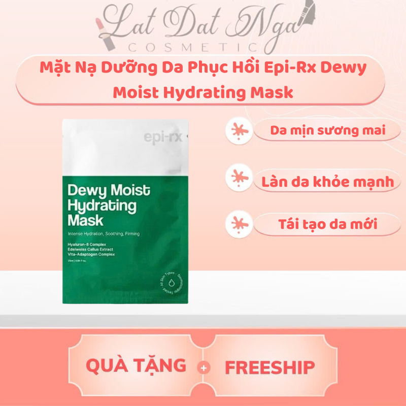 Mặt Nạ Dưỡng Da Phục Hồi Epi-Rx Dewy Moist Hydrating Mask | LẬT ĐẬT NGA ...