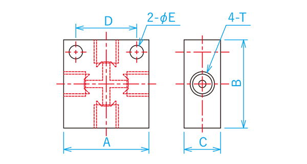 Đầu nối Suntes 4 chiều