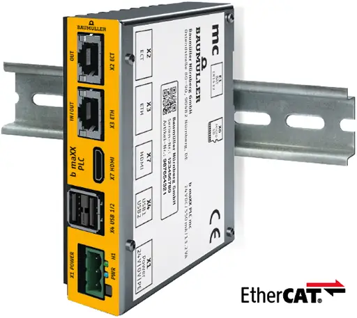 Nền tảng điều khiển servo Baumuller dòng b maXX PLC mc