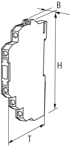 Rơ le đầu ra MIRO 6.2 24VDC-1U 