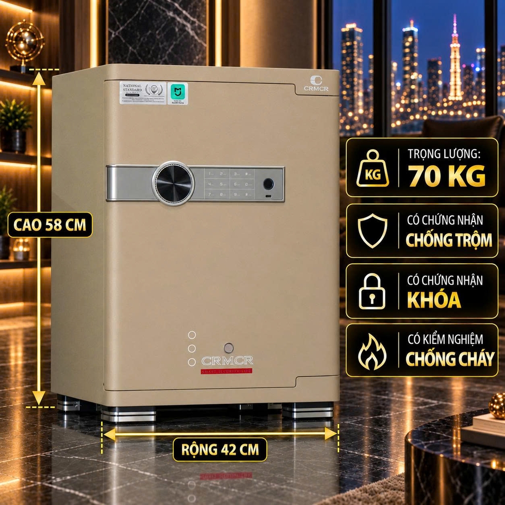 Ket sắt thép đặc thông minh  Xiaomi safiron