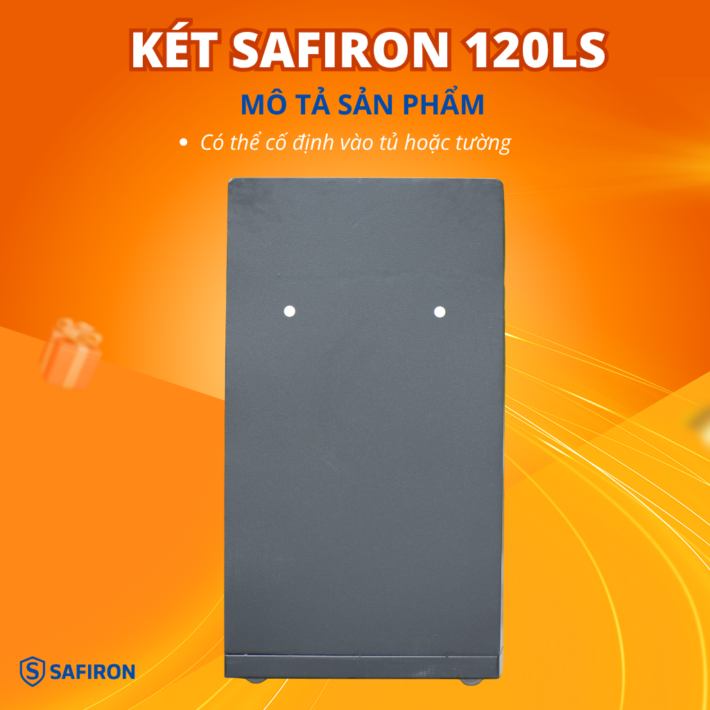 Két Sắt Thông Minh Safiron 120LS Khóa Vân Tay Điện Tử Kết Nối APP Điện Thoại