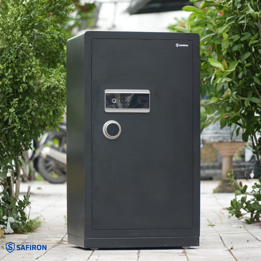 Két Sắt Thông Minh Safiron 100LS Khóa Vân Tay Điện Tử Kết Nối APP Điện Thoại