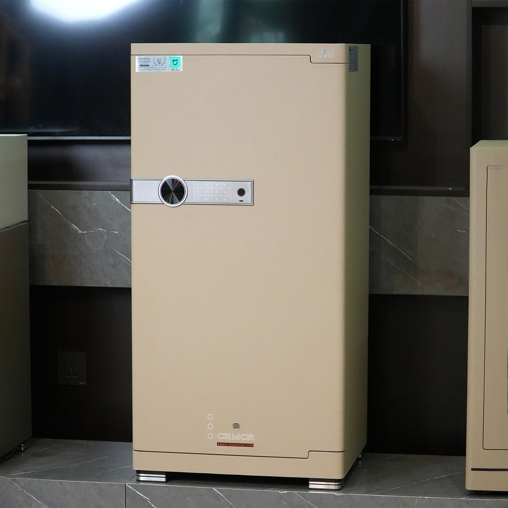 Két Sắt Xiaomi CRMCR 120JBW Xoay Đồng Hồ Cơ, Chống Cháy, Kết Nối APP ĐT
