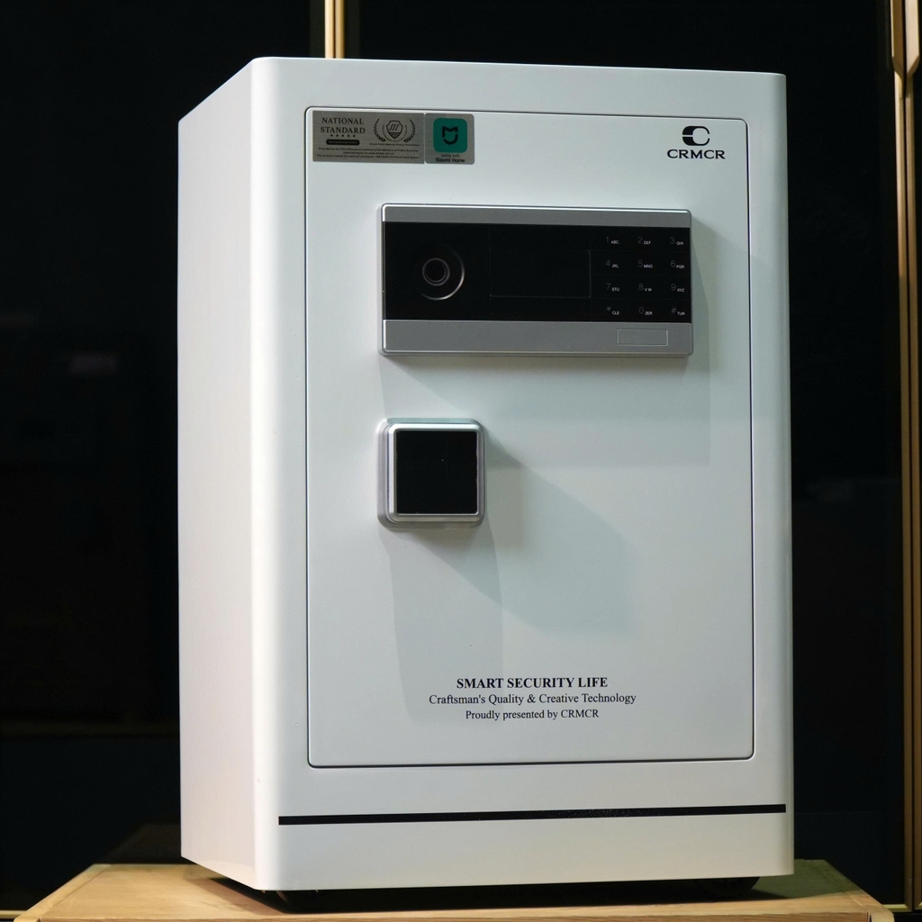 Két sắt Màu Trắng Tinh Khôi Xiaomi CRMCR 60LE – Khóa vân tay điện tử định danh người mở, Cảnh Báo Về Điện Thoại