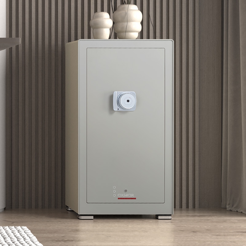 Két Sắt Nhập Khẩu CRMCR 100MB Vân Tay Sinh Trắc Học Bán Dẫn, Cảnh Báo Điện Thoại