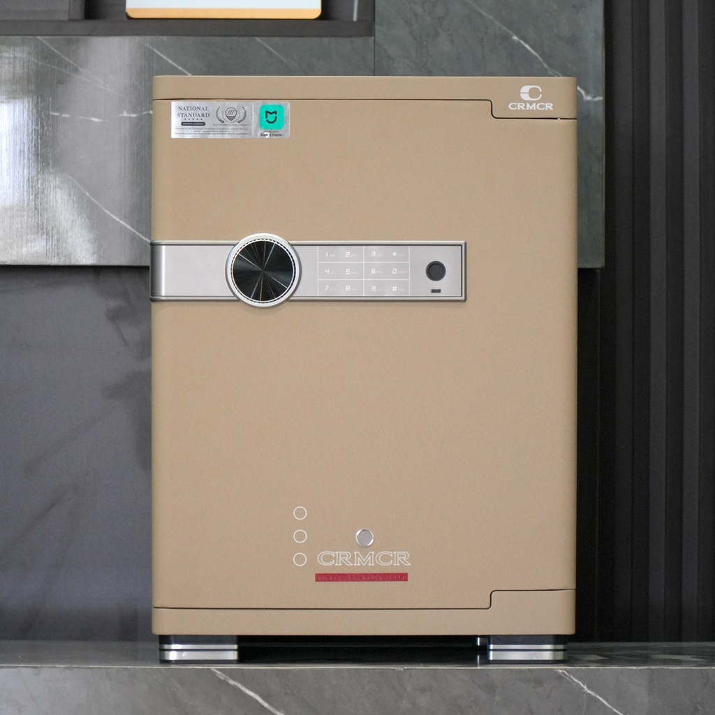 Két Sắt Xiaomi CRMCR 55JB Chống Cháy, Cảnh Báo Điện Thoại