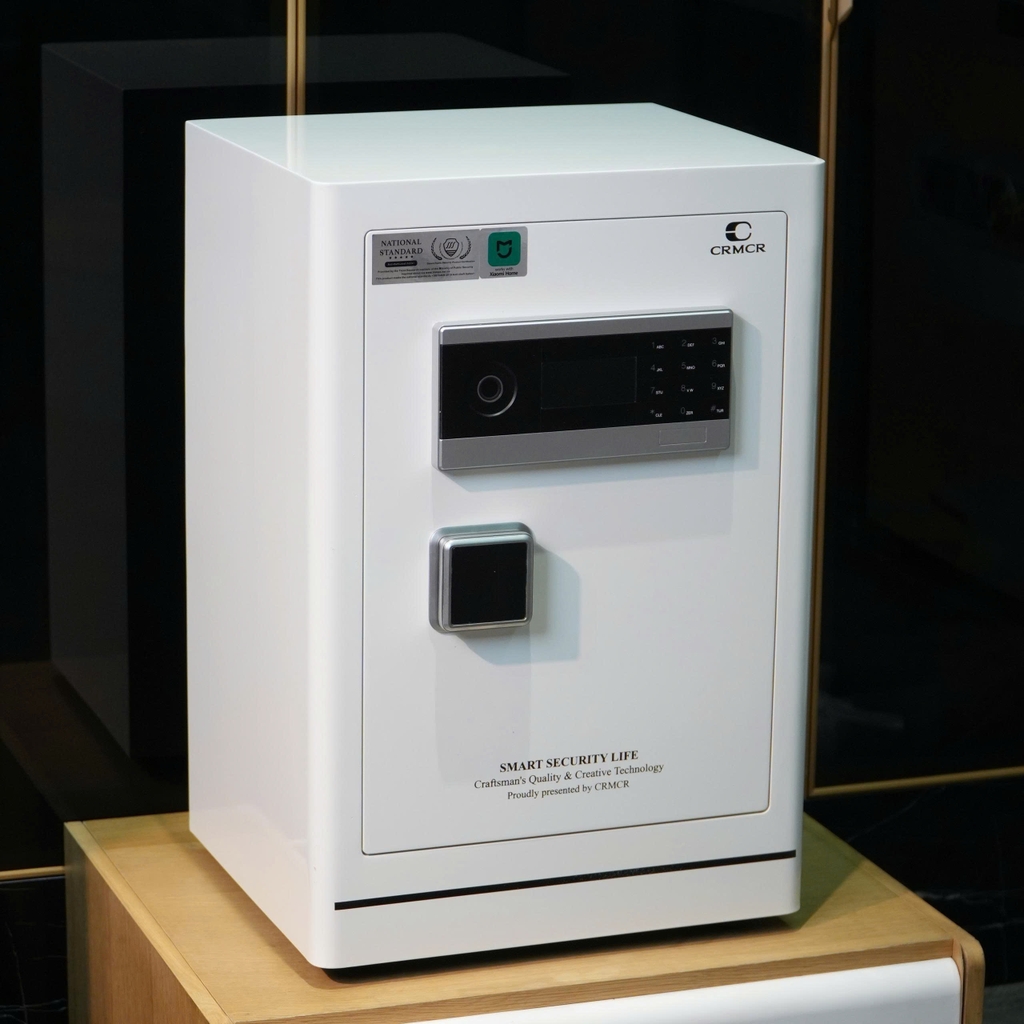 Két sắt Màu Trắng Tinh Khôi Xiaomi CRMCR 60LE – Khóa vân tay điện tử định danh người mở, Cảnh Báo Về Điện Thoại