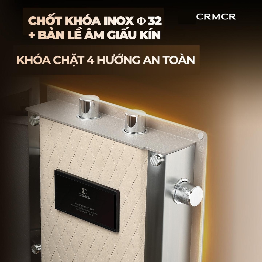 Két Sắt Xiaomi CRMCR 81LB Bảo mật tối tân, màu sơn titanium độc bản