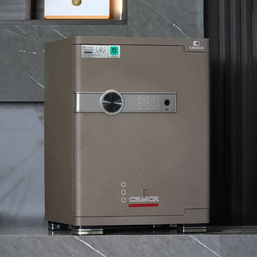 Két Sắt Xiaomi CRMCR 55JB Chống Cháy, Cảnh Báo Điện Thoại