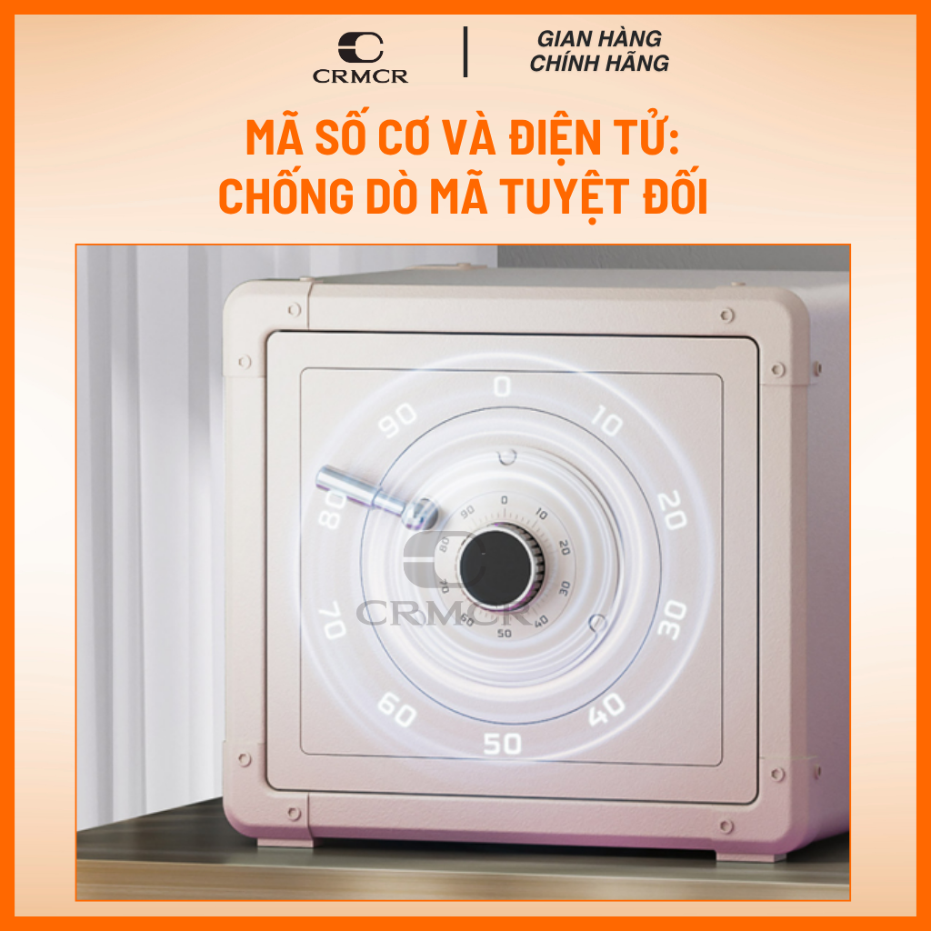 Két Sắt Xiaomi CRMCR Mini Thông Minh 30J Kết Nối APP Điện Thoại