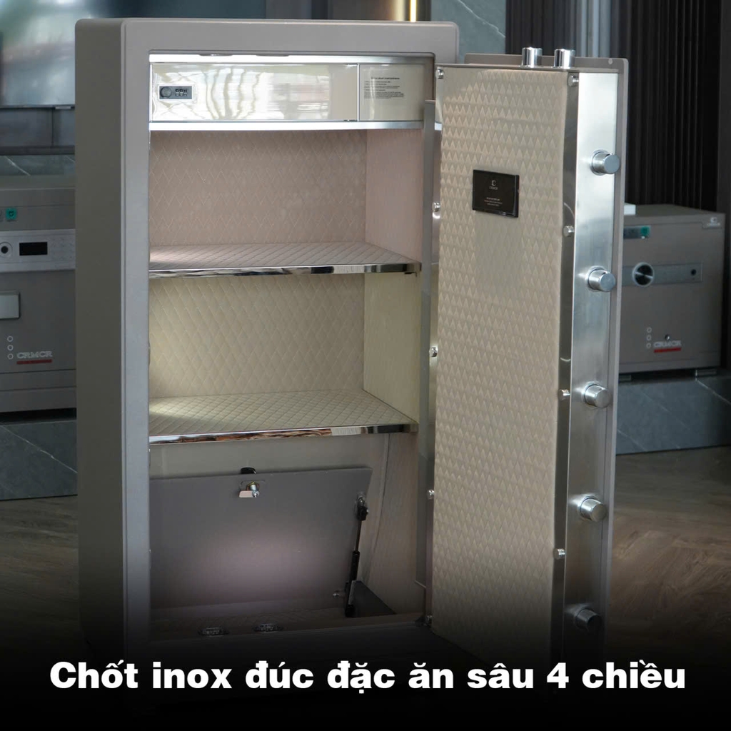 Két Sắt Xiaomi CRMCR 123LB Khóa Vân Tay Điện Tử Xác Minh Danh Tính Người Mở