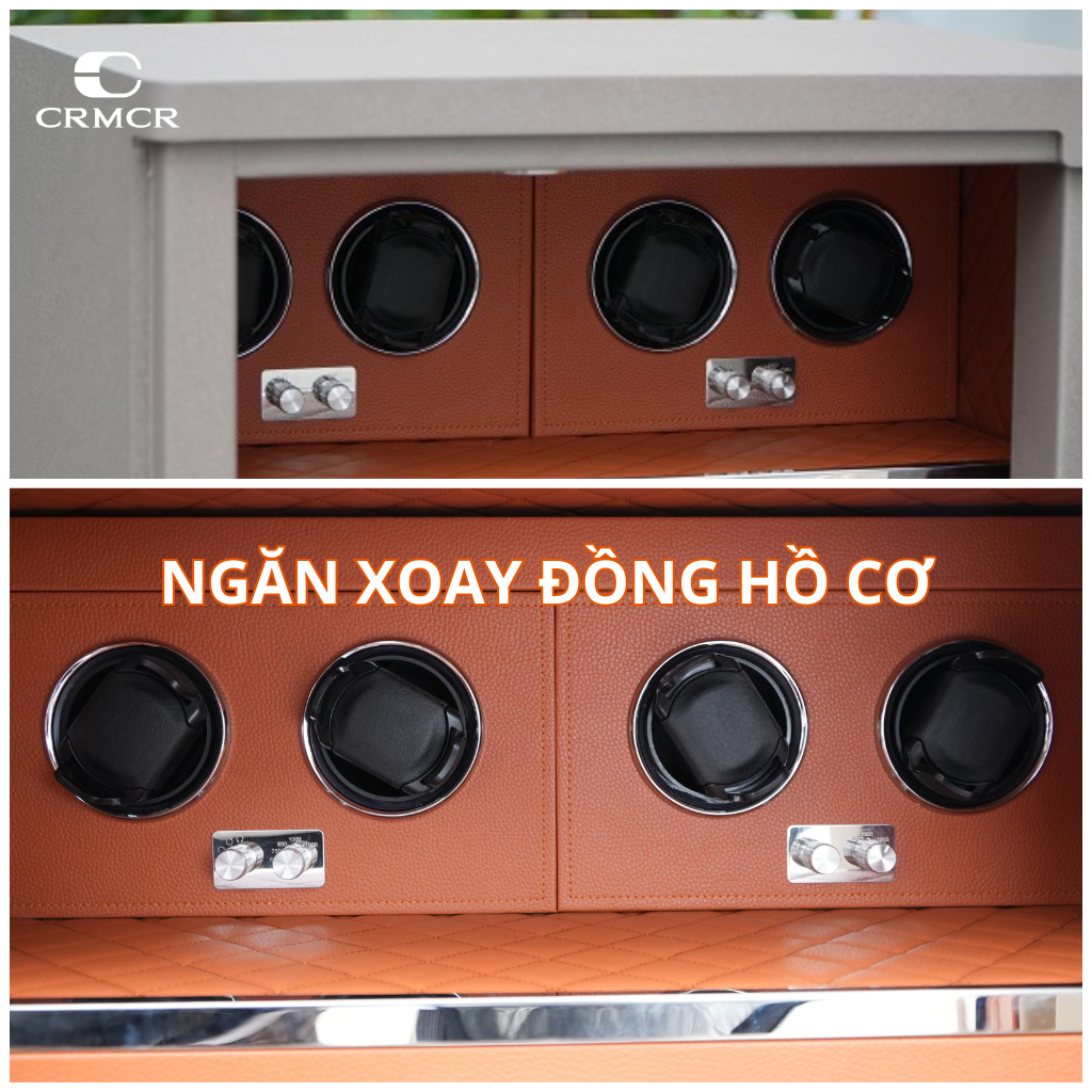 Két Sắt Xiaomi CRMCR 100JBW Xoay Đồng Hồ Cơ, Chống Cháy, Kết Nối Điện Thoại