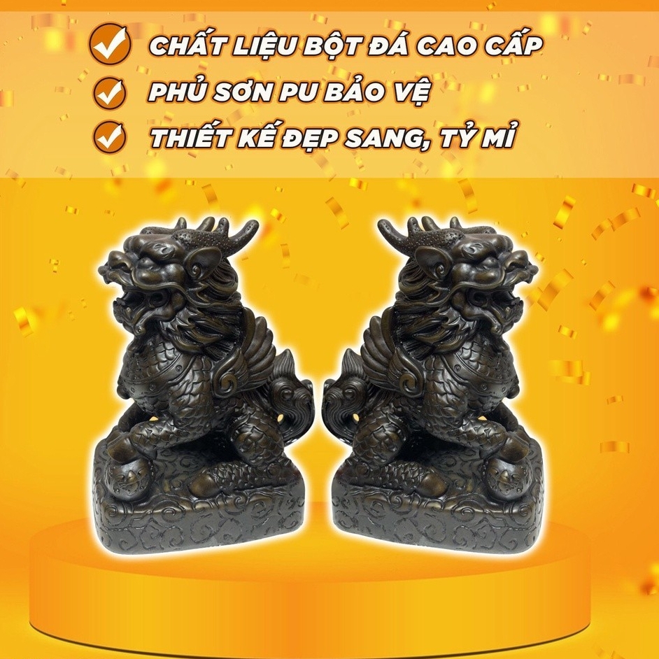 Tỳ Hưu Phong Thủy Mini Đặt Két Sắt Thu Hút Tài Lộc