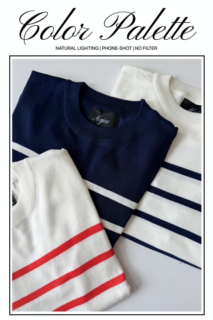 Paloma Striped Knit Top