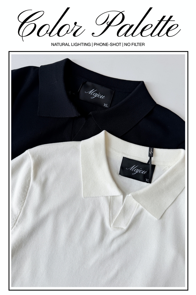 Tomette Knit Polo Top