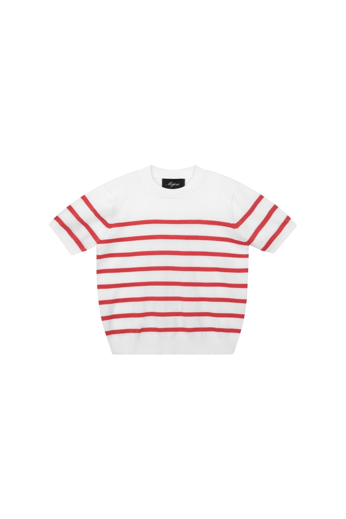 Paloma Striped Knit Top