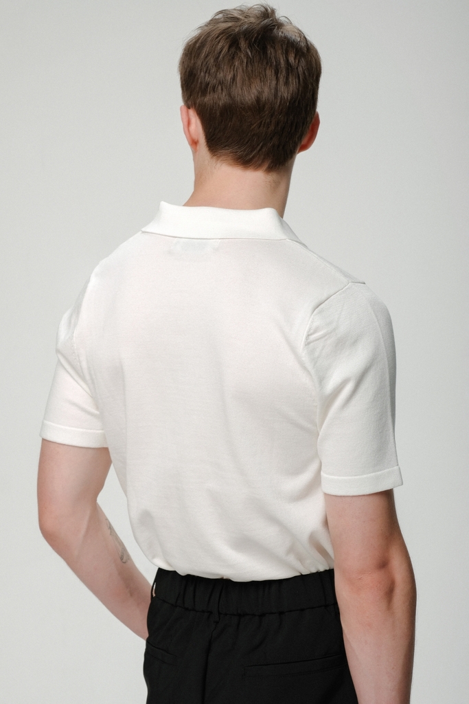 Tomette Knit Polo Top