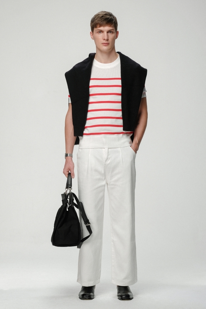Paloma Striped Knit Top