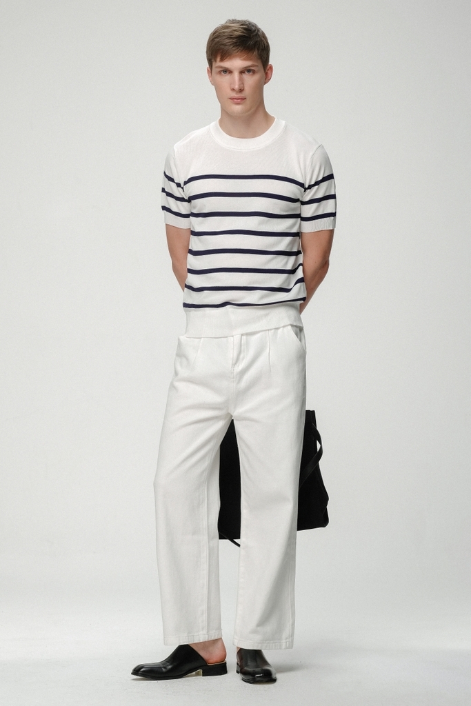 Paloma Striped Knit Top