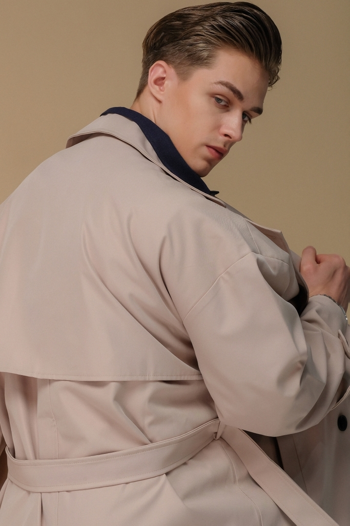 Château Khaki Trench Coat