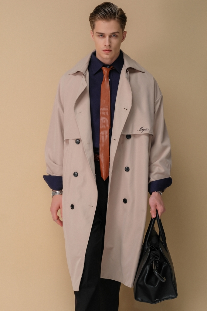 Château Khaki Trench Coat